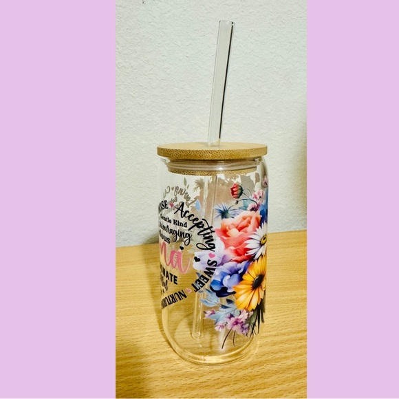 Mama Glass Cup (Mother’s Day Gift) - Picture 4 of 8